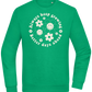 Keep Growing Design - Comfort Essential Unisex Sweater_MEADOW GREEN_front