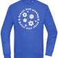 Keep Growing Design - Comfort Essential Unisex Sweater_ROYAL_front