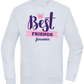 Best Friends Forever 1 Design - Comfort Essential Unisex Sweater_CREAMY BLUE_front