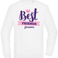 Best Friends Forever 1 Design - Comfort Essential Unisex Sweater_WHITE_front