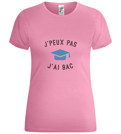 J'peux Pas J'ai Bac Design - Comfort women's t-shirt_PINK ORCHID_front