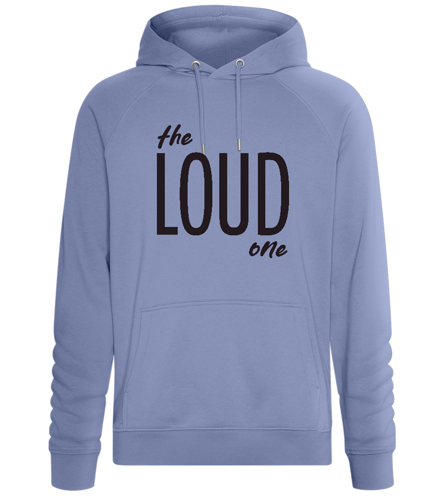 Loud One Design - Comfort unisex hoodie_BLUE_front