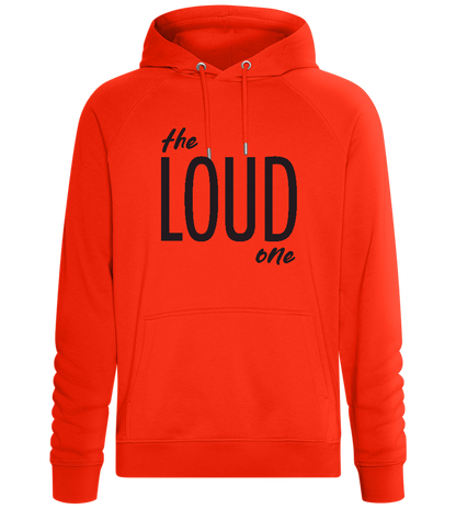 Loud One Design - Comfort unisex hoodie_BURNT ORANGE_front