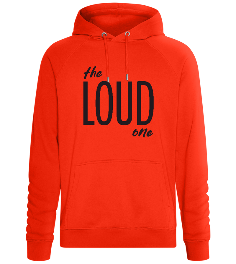 Loud One Design - Comfort unisex hoodie_BURNT ORANGE_front