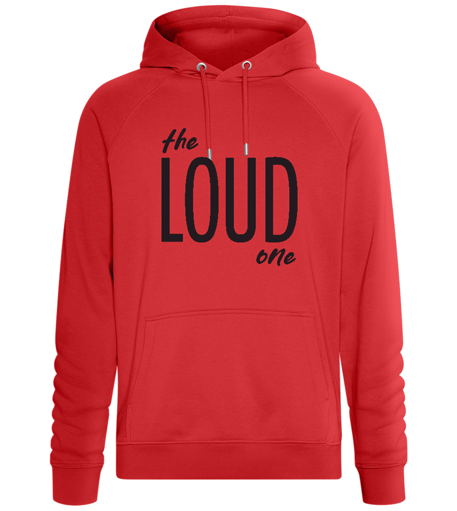 Loud One Design - Comfort unisex hoodie_RED_front