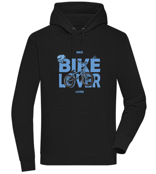 Bike Lover BMX Design - Premium unisex hoodie_BLACK_front