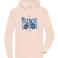 Bike Lover BMX Design - Premium unisex hoodie_LIGHT PEACH ROSE_front