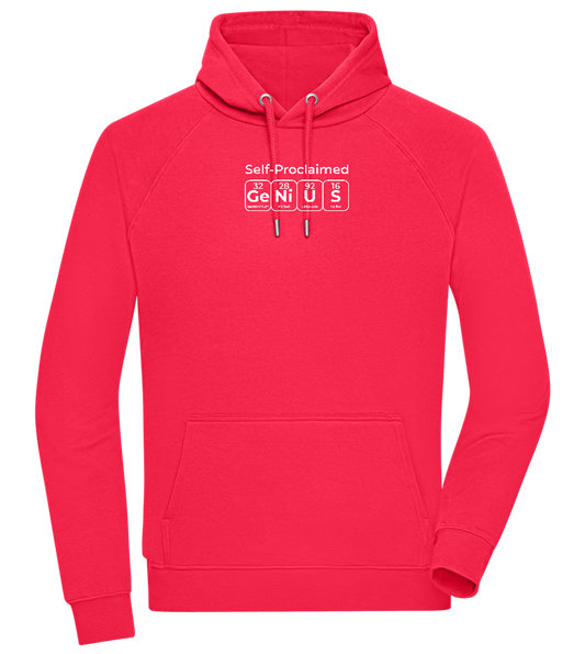 Genius Periodic Table Design - Comfort unisex hoodie_RED_front