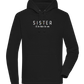 Sister Design - Premium unisex hoodie_BLACK_front