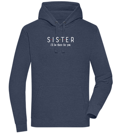 Sister Design - Premium unisex hoodie_DENIM CHINA_front