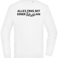 Alles Fing Mit Einer Tüte An Design - Comfort Essential Unisex Sweater_WHITE_front