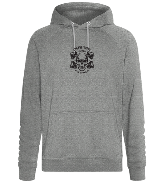 Bodybuilding Center Design - Comfort unisex hoodie_ORION GREY II_front