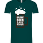 Drink Beer Save Water Beer Mug Design - Comfort Unisex T-Shirt_GREEN EMPIRE_front