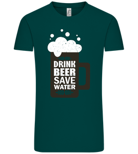 Drink Beer Save Water Beer Mug Design - Comfort Unisex T-Shirt