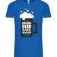 Drink Beer Save Water Beer Mug Design - Comfort Unisex T-Shirt_ROYAL_front