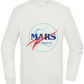 Mars First Frontier Design - Comfort Essential Unisex Sweater_CREAMY GREEN_front