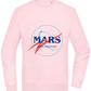 Mars First Frontier Design - Comfort Essential Unisex Sweater_LIGHT PEACH ROSE_front