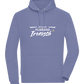 Fluently Ironic Design - Comfort unisex hoodie_BLUE_front