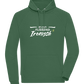 Fluently Ironic Design - Comfort unisex hoodie_GREEN BOTTLE_front