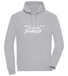 Fluently Ironic Design - Comfort unisex hoodie