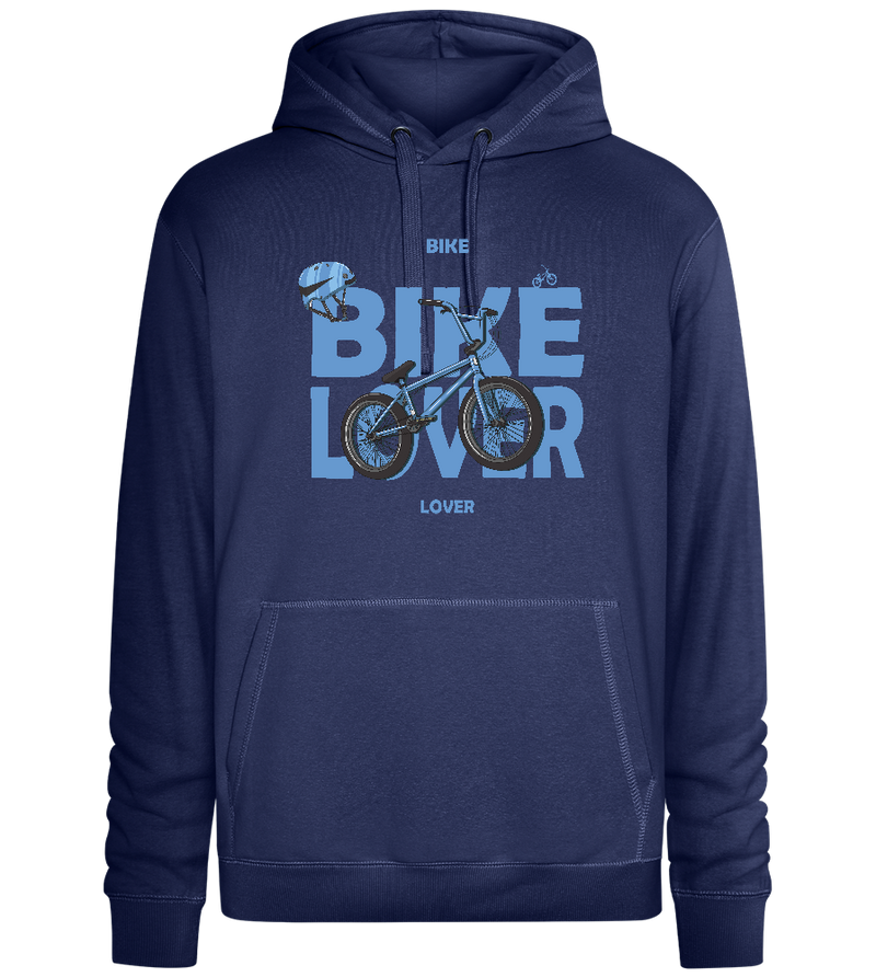 Bike Lover Design - Premium unisex hoodie_DENIM CHINA_front