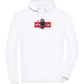 What's Up Dog Design - Comfort unisex hoodie_WHITE_front