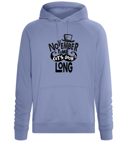 November Growth Design - Comfort unisex hoodie_BLUE_front