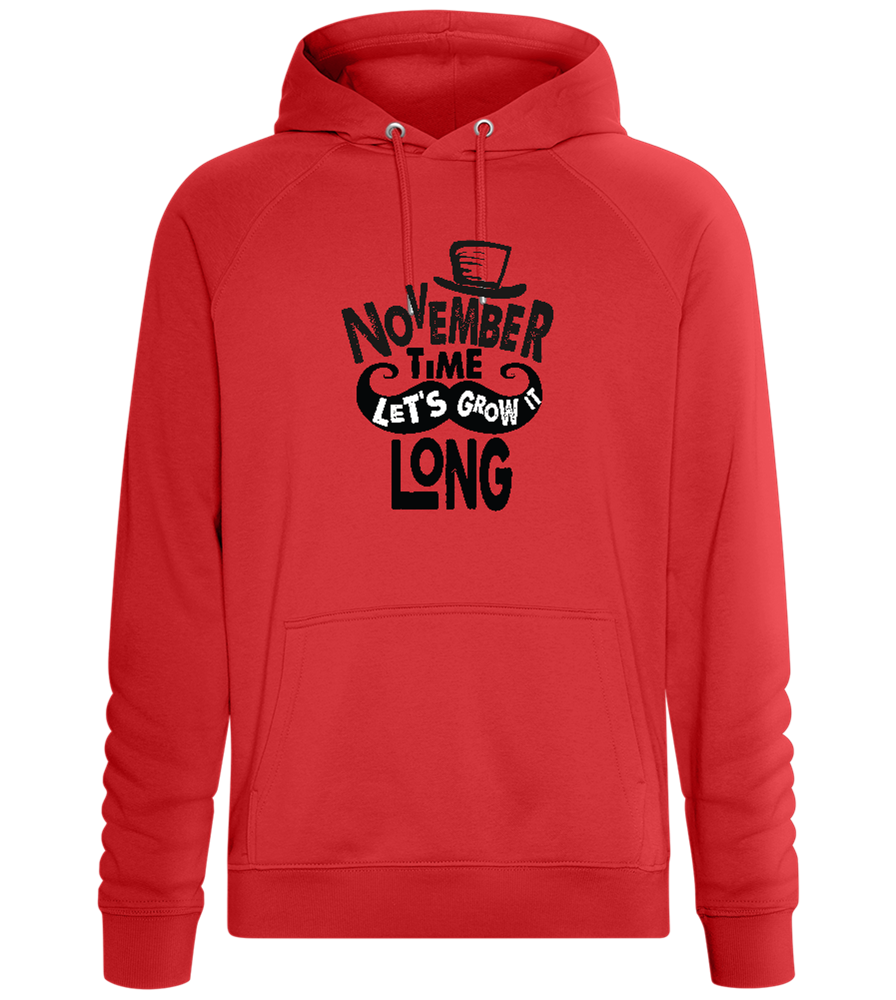 November Growth Design - Comfort unisex hoodie_RED_front