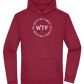 WTF With The Family Design - Premium Essential Unisex Hoodie_BORDEAUX_front