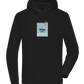 Itadakimasu Design - Premium unisex hoodie_BLACK_front