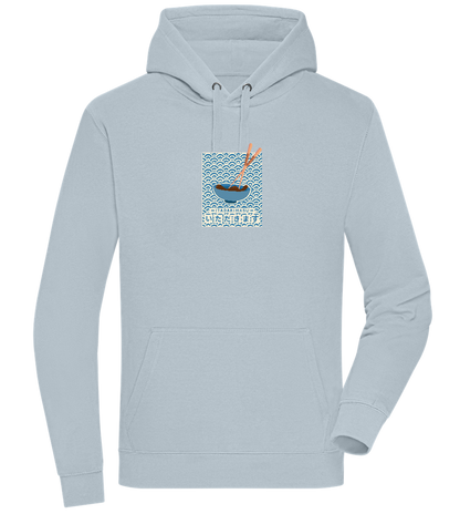 Itadakimasu Design - Premium unisex hoodie_CREAMY BLUE_front