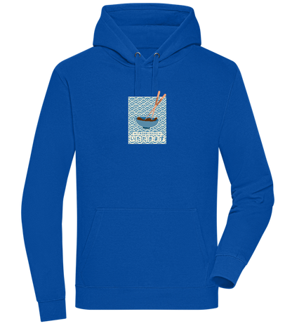 Itadakimasu Design - Premium unisex hoodie_ROYAL_front