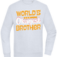 World's Okayest Brother Design - Comfort Essential Unisex Sweater_CREAMY BLUE_front