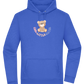 Cool Little Sister Teddy Bear Design - Premium Essential Unisex Hoodie_ROYAL_front