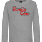 Family Crew Design - Premium kids long sleeve t-shirt_ORION GREY_front
