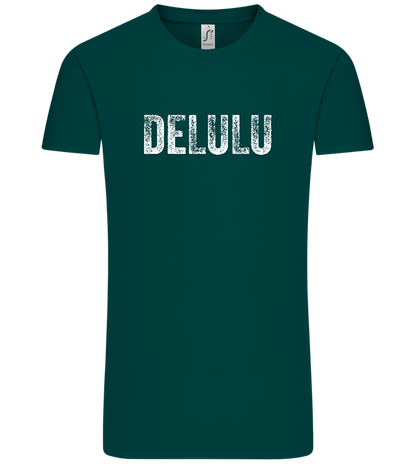 Delulu Design - Comfort Unisex T-Shirt_GREEN EMPIRE_front