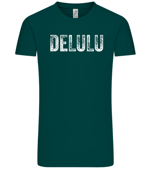 Delulu Design - Comfort Unisex T-Shirt_GREEN EMPIRE_front