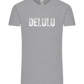 Delulu Design - Comfort Unisex T-Shirt_ORION GREY_front
