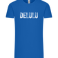 Delulu Design - Comfort Unisex T-Shirt_ROYAL_front