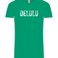 Delulu Design - Comfort Unisex T-Shirt_SPRING GREEN_front