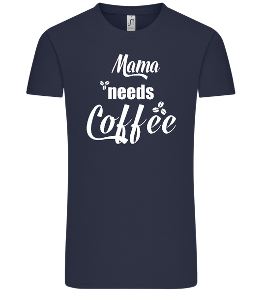 Needs Coffee Design - Comfort Unisex T-Shirt_FRENCH NAVY_front