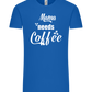 Needs Coffee Design - Comfort Unisex T-Shirt_ROYAL_front