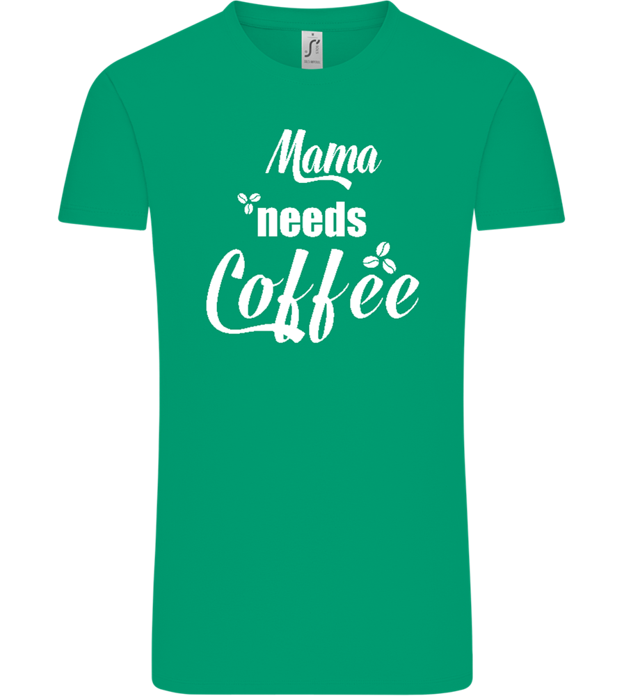 Needs Coffee Design - Comfort Unisex T-Shirt_SPRING GREEN_front