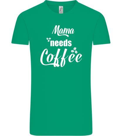 Needs Coffee Design - Comfort Unisex T-Shirt_SPRING GREEN_front