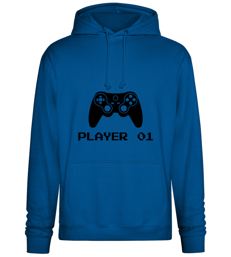 Player 001 Design - Premium Essential Unisex Hoodie_ROYAL_front