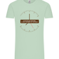 Never Late Design - Comfort Unisex T-Shirt_ICE GREEN_front