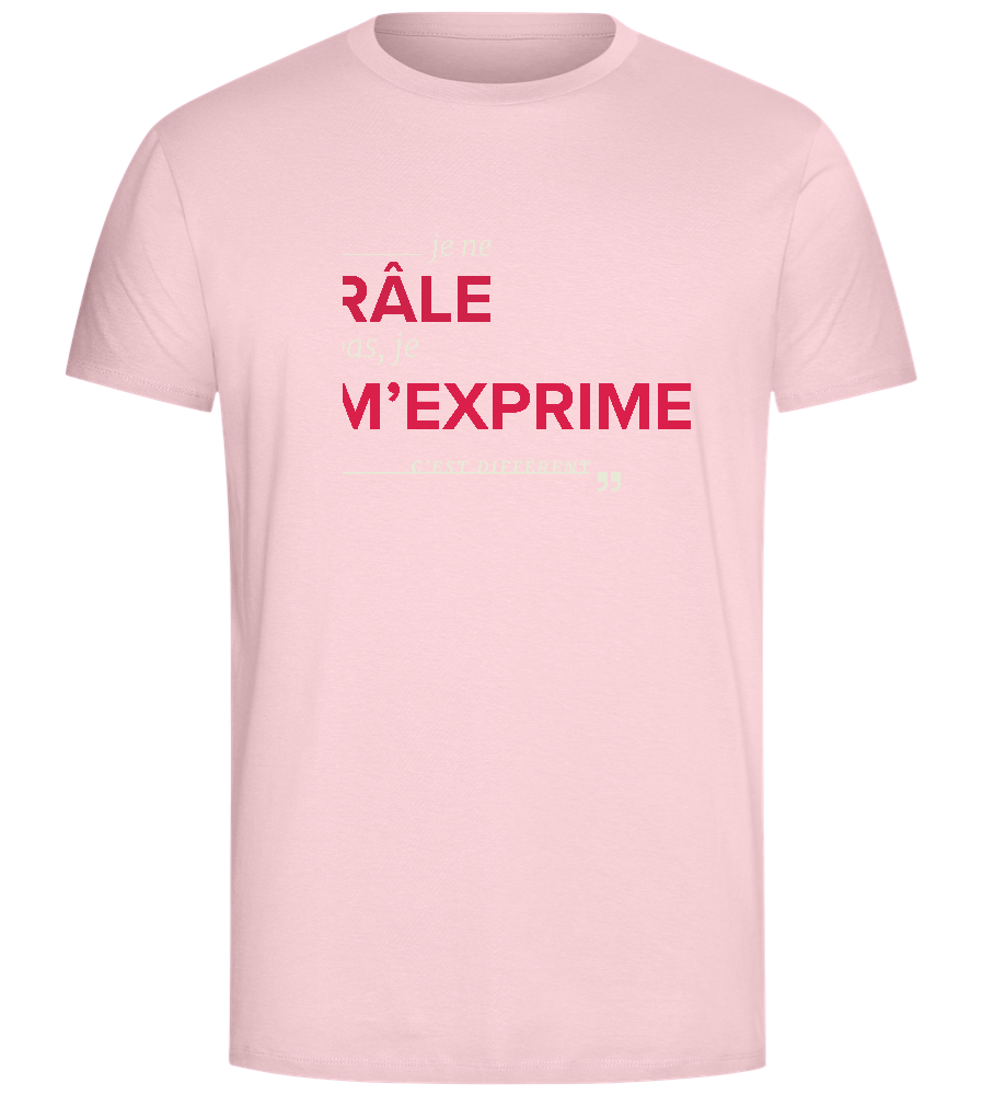 Express Yourself Design - Comfort Unisex T-Shirt_CANDY PINK_front