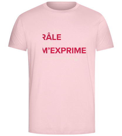 Express Yourself Design - Comfort Unisex T-Shirt_CANDY PINK_front