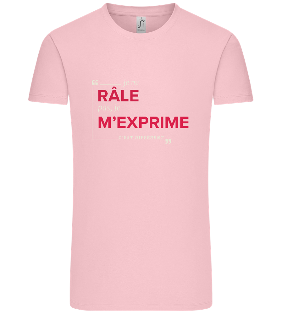 Express Yourself Design - Comfort Unisex T-Shirt_CANDY PINK_front
