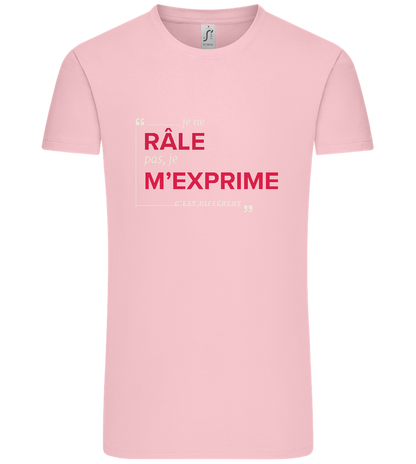 Express Yourself Design - Comfort Unisex T-Shirt_CANDY PINK_front